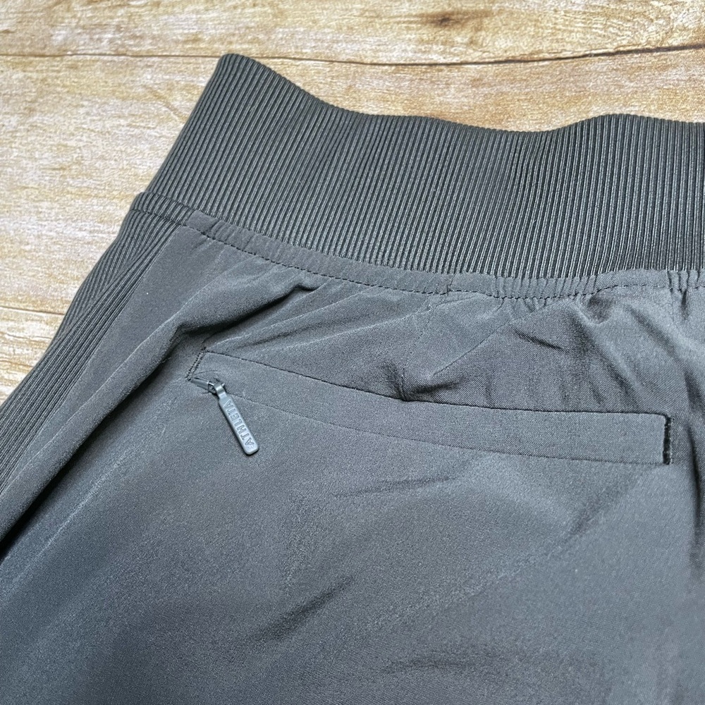 Athleta Brooklyn Ankle Pant Joggers Green Gray - Picture 6 of 9